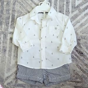 Carters baby boy set 6m